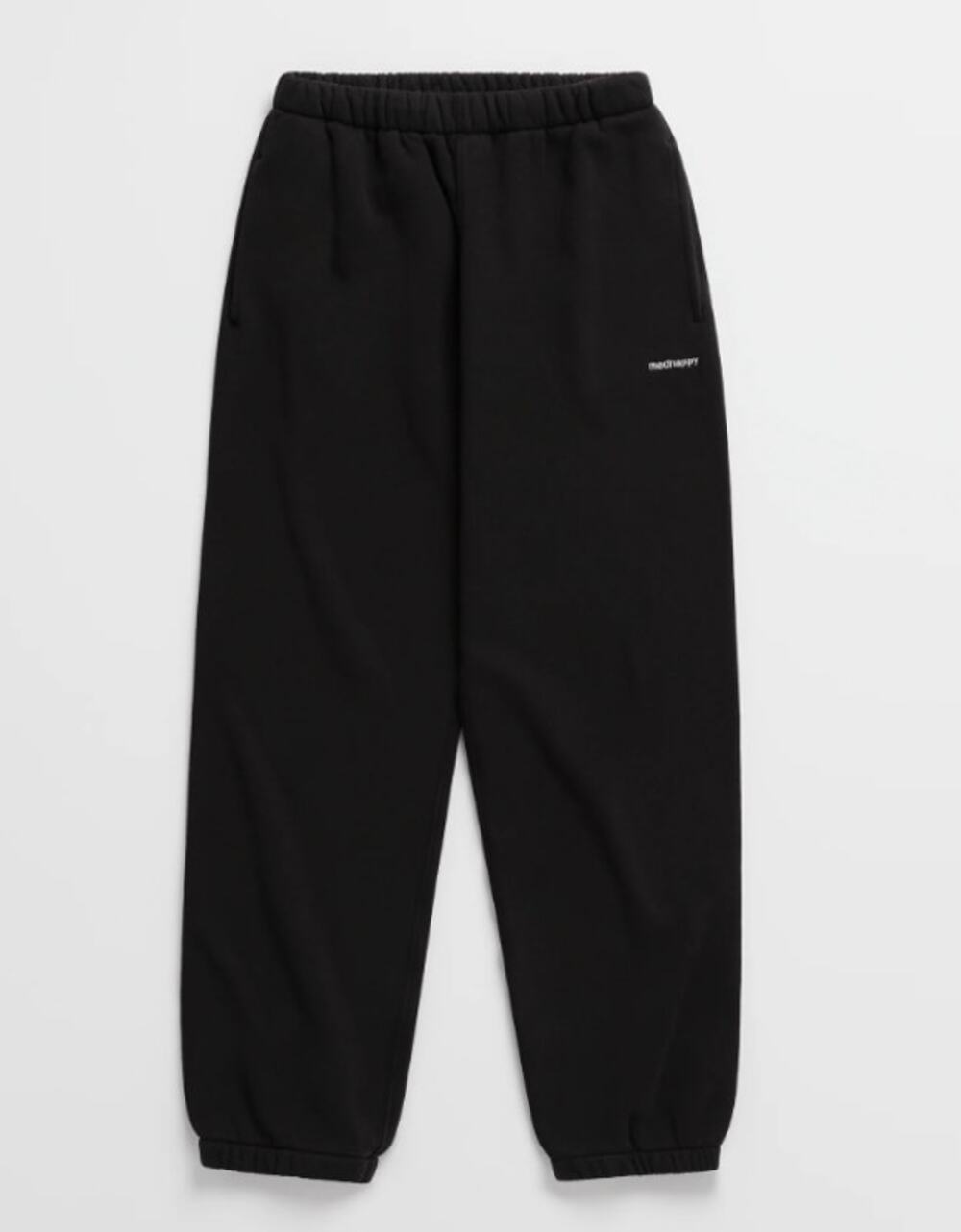 Madhappy Alf Fleece Sweatpants Black Pull On Unisex Joggers Women's M